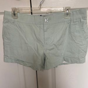 Lauren James mint colored spring shorts